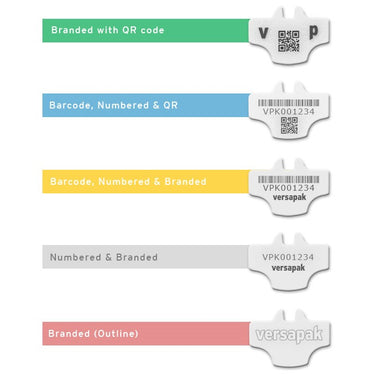 Versapak T2 Security Seals (Personalised) Options